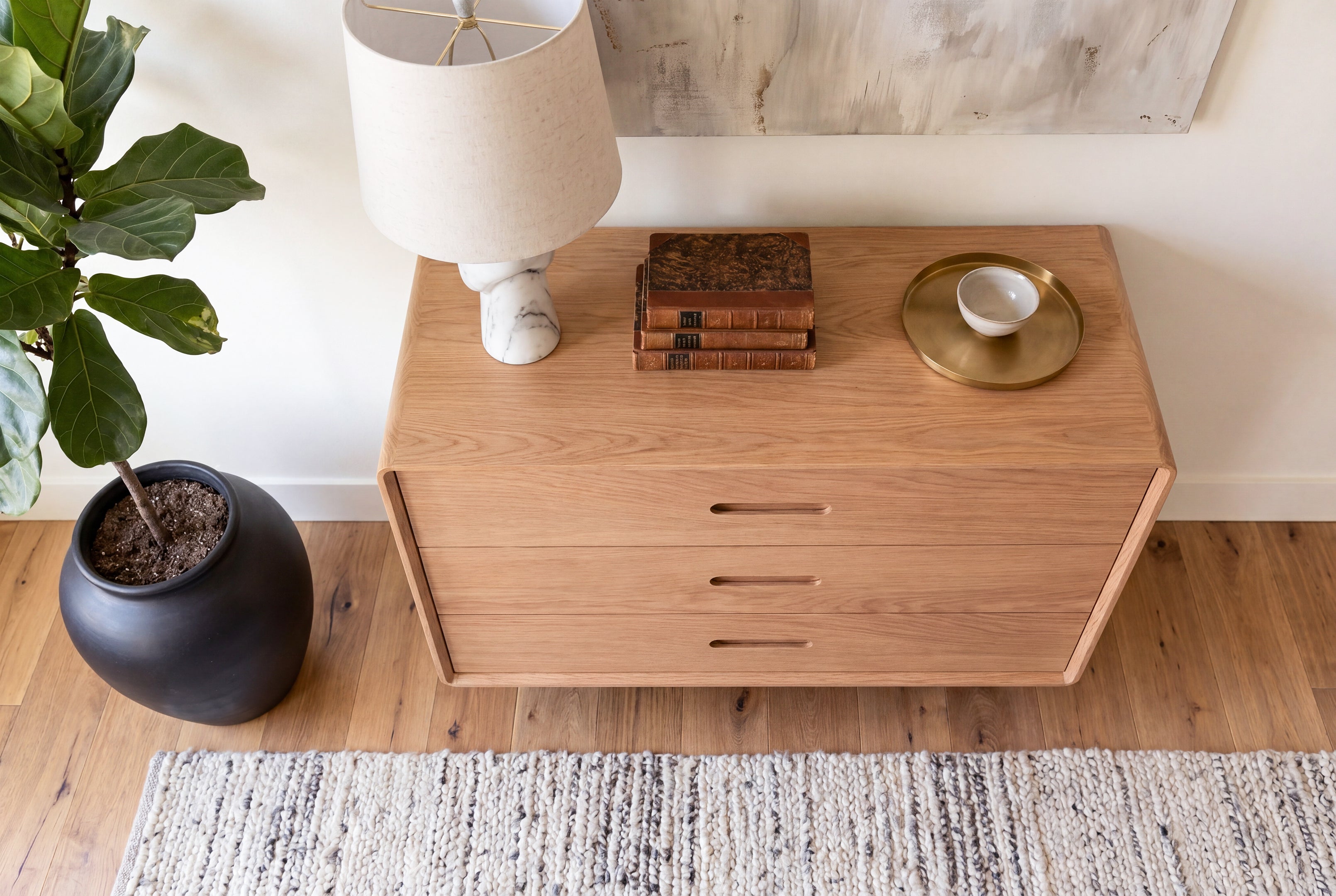 modern floating dresser Floating Chest of Drawer: Air Dresser