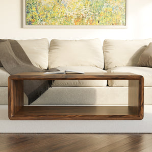 Rounded Floor Standing Coffee Table