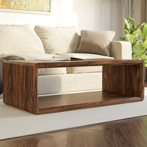 Rounded Floor Standing Coffee Table